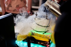 Ukázka chlazení procesoru tekutým dusíkem Lobo Lan Party 14